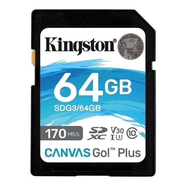 Kingston Canvas Go! SD Plus 1